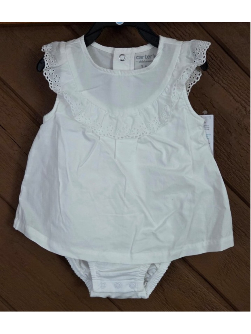 Carter's Baby Girl Sundress with diaper cover 3-6 months